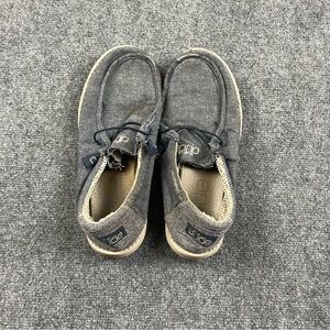 HEY DUDE Men’s Wally Chambray Blue size: 11